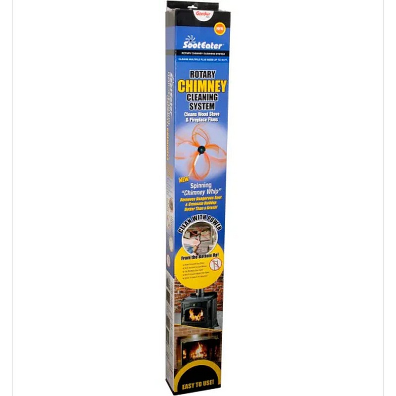 SootEater Chimney Rotary Cleaning System Wood Fireplace