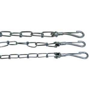 Tie Out Twist Chain Medium Dogs 10 ft