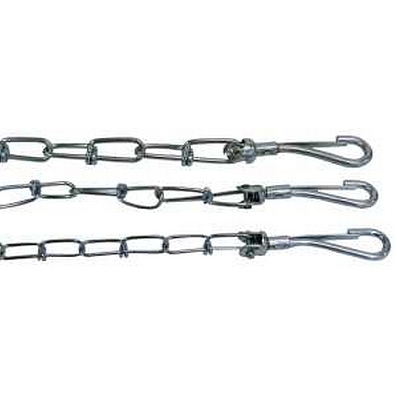 Tie Out Twist Chain Medium Dogs 10 ft
