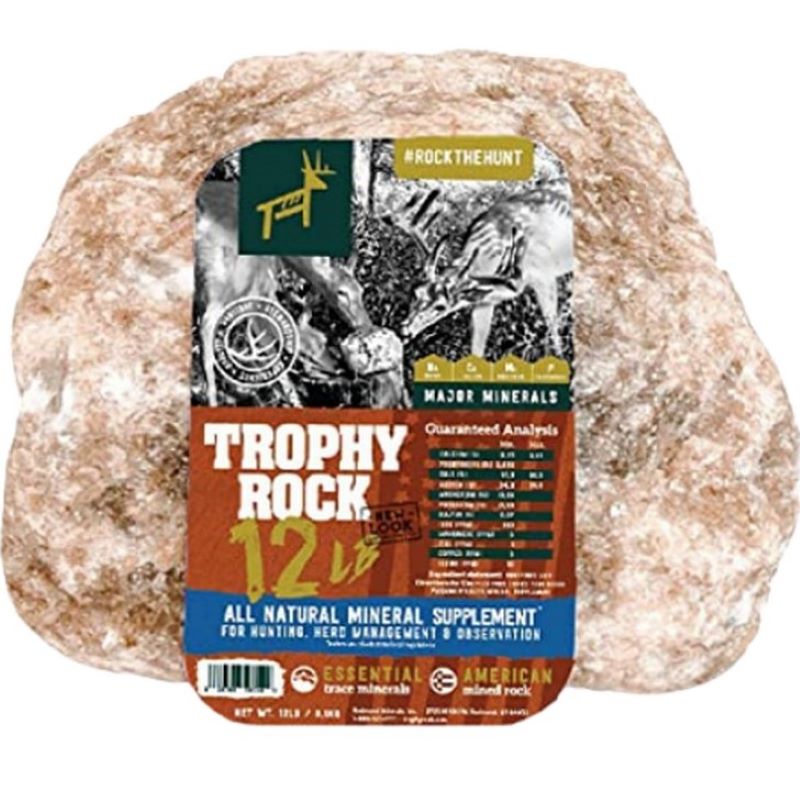 Trophy Rock Mineral Lick 12 lb for Deer