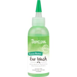 TropiClean Alcohol Free Pet Ear Wash 4 oz