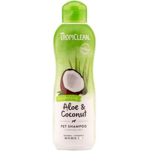 TropiClean Aloe Coconut Dog Shampoo 20 oz