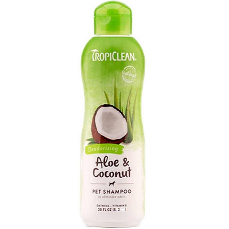 TropiClean Aloe Coconut Dog Shampoo 20 oz