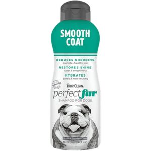 TropiClean Perfect Fur Smooth Coat 16 oz Shampoo for Dogs