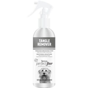 TropiClean Perfect Fur Tangle Remover Spray 8 oz for Dogs