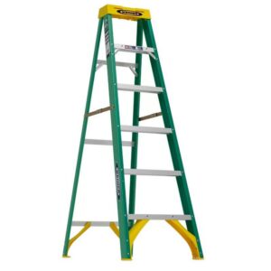 Werner Fiberglass Step Ladder Type 2 6 ft