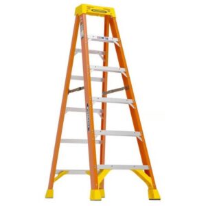 Werner Fiberglass Step Ladder Type IA 6 ft