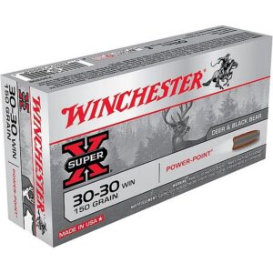Winchester Super X 30-30 Power Point 150 Grain 20 Ct Ammo