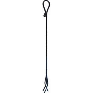 Wood Fireplace Steel Tong 37 in