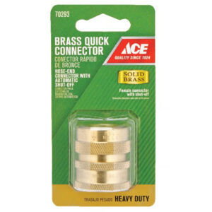 Ace Brass Threaded Female Quick Connector Coupling