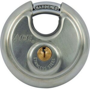 Ace Stainless Steel Cylinder Shrouded Padlock