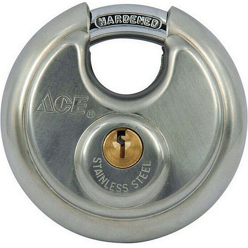 Ace Stainless Steel Cylinder Shrouded Padlock