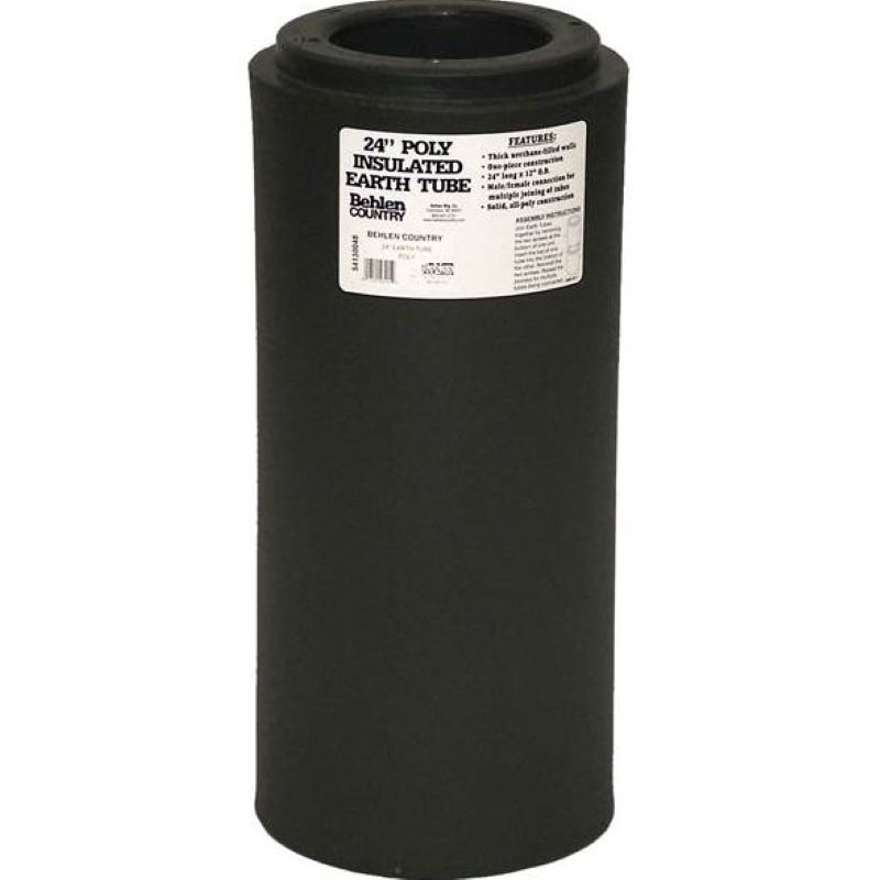 Behlen Insulated Poly Earth Tube for Energy Free Waterers