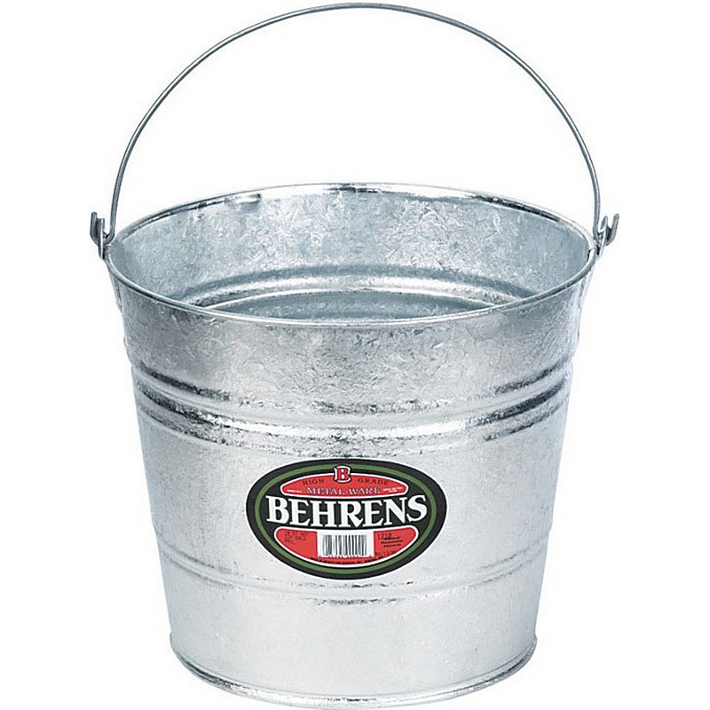 Behrens Galvanized Pail 10 qt