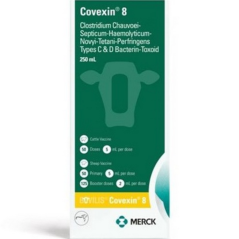 Bovilis Covexin 8 Sheep & Cattle Vaccine 50 Dose