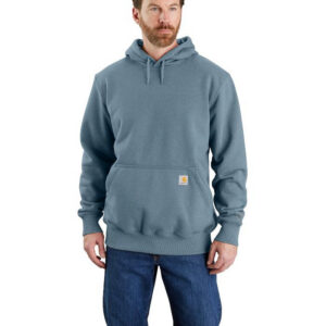 Carhartt Mens Rain Defender Heavy Weight Loose Fit Hoodie Thundercloud Blue