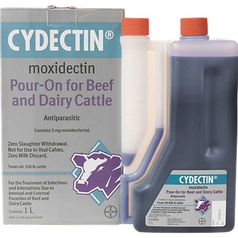 Cydectin Pour On Cattle Dewormer 1 L