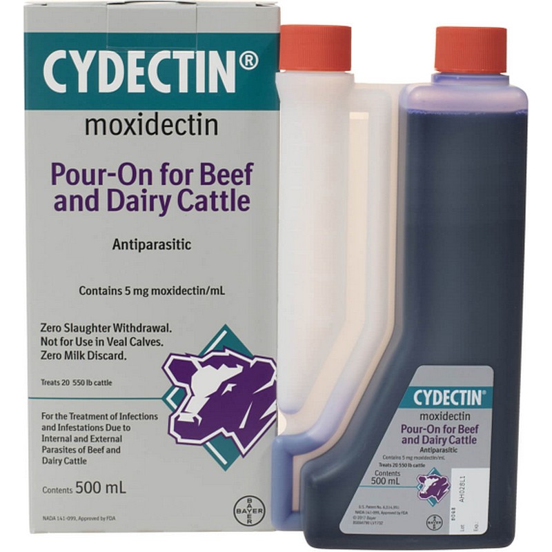 Cydectin Pour On Cattle Dewormer 500 ml