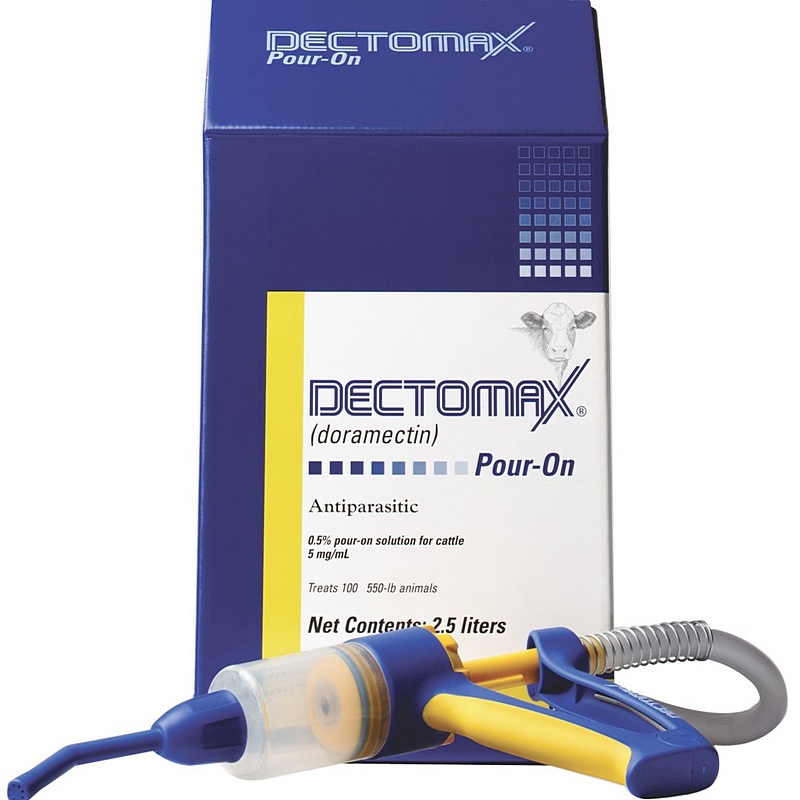 Dectomax Pour-On Cattle Dewormer Solution 1 L