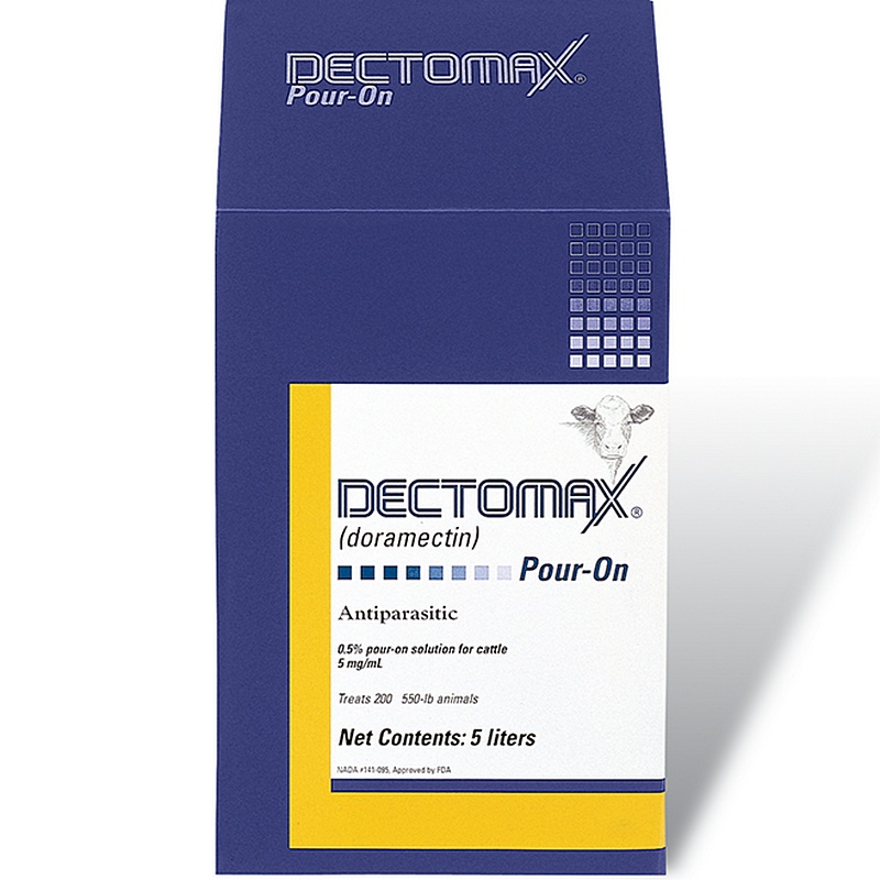 Dectomax Pour-On Cattle & Swine Dewormer Solution 5 L