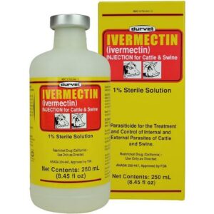 Durvet Ivermectin 1 Cattle & Swine Injection 250 ml