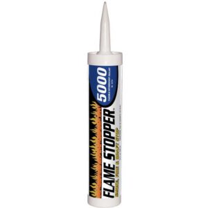 Flame Stopper 5000 Red Acrylic Latex Sealant 10 oz