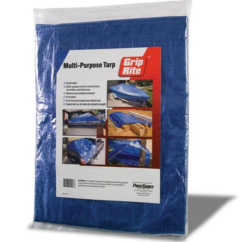 Grip-Rite Poly Blue Tarp 20’ x 40’
