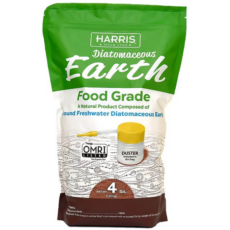Harris Food Grade Diatomaceous Earth For All Animals 4 lb