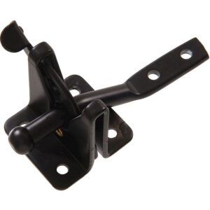 Hillman Automatic Black Finish Gate Latch