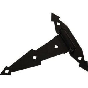 Hillman Ornamental Black Finish T-Hinge 8”