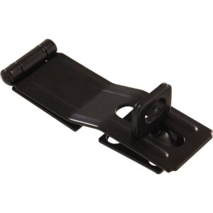 Hillman Swivel Staple Black Finish Safety Hasps 4-1/2”