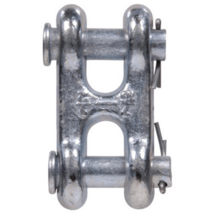 Hot Dipped Galvanized Double Clevis Link 3/8 inch