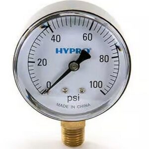 Hypro Pentair SG100 SG Series Bottom Mount Dry Gauge 100 PSI