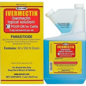 Ivermectin Pour-On Cattle Dewormer 1 L