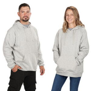 Key Unisex Fleece Pullover Hoodie Heather Grayl