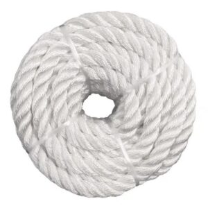 Koch White Twisted Nylon Rope 3/8”x50’