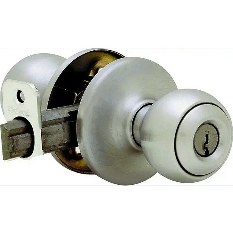 Kwikset Polo Satin Nickel Entry Door Knob