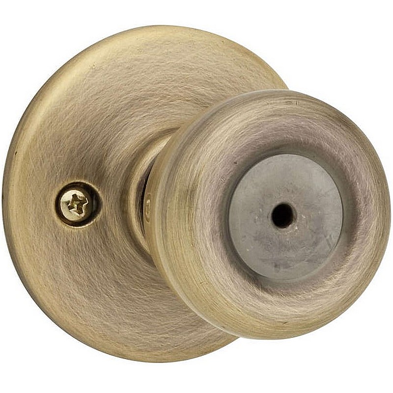 Kwikset Tylo Antique Brass Privacy Door Knob