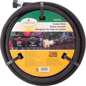 Landscaper Select 5/8 inch Soaker Hose Black 25 feet