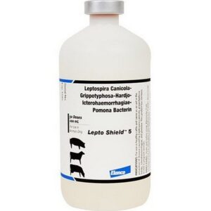Lepto Shield 5 Cattle & Swine Vaccine 50 Dose 100 ml