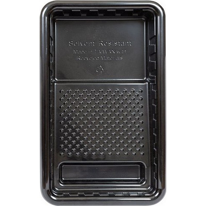 Linzer Black Plastic Disposable Paint Tray 7x12 inch