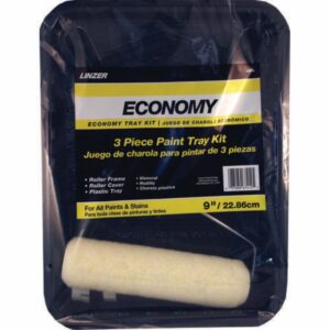 Linzer Plastic Tray & Paint Roller Set 9 inch