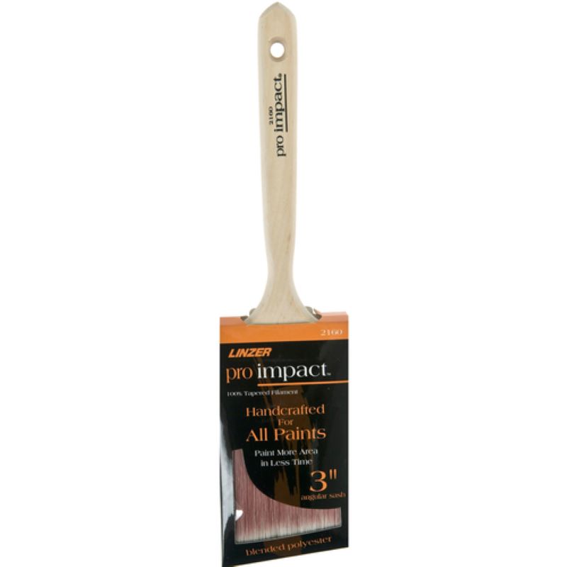 Linzer Pro Impact Angular Paint Brush 3 inch