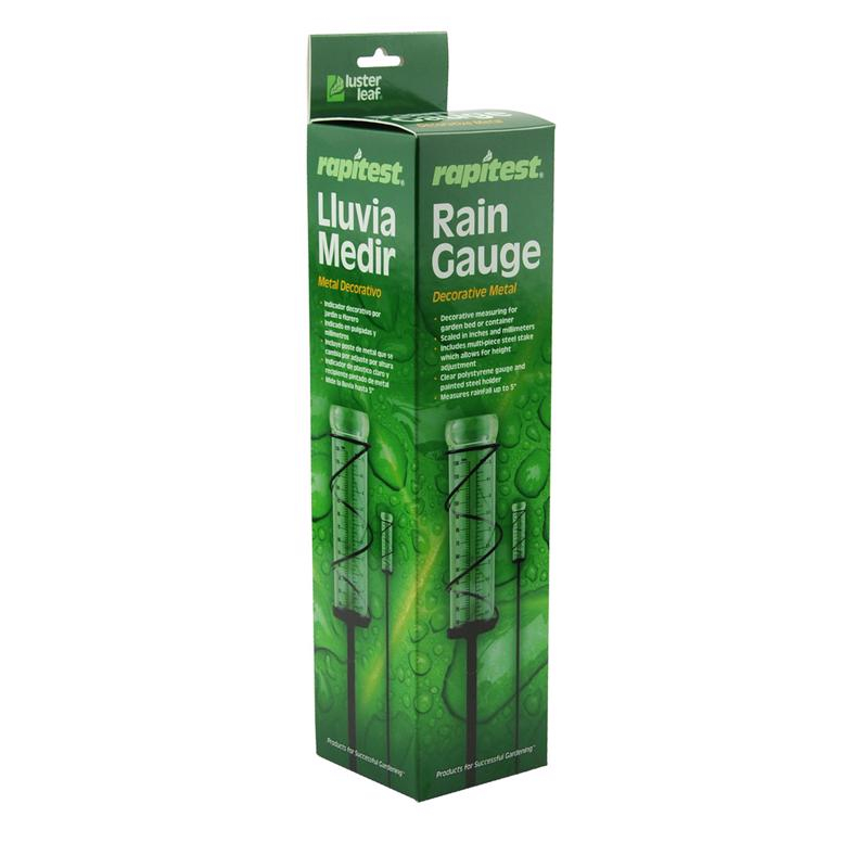 Luster Leaf Decorative Rain Gauge Stake 2 X 5”