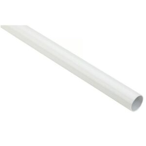 National Hardware Heavy Duty White Steel Closet Rod 8’