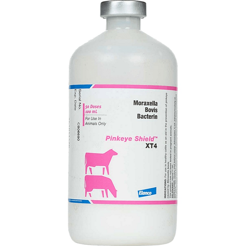 Novartis Pinkeye Shield XT4 Cattle Vaccine 50 Dose 100 ml