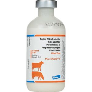 Novartis Vira Shield 6 Cattle Vaccine 10 Dose 50 ml