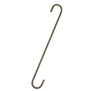 Panacea S-Hook Extender Black Steel 12” 1 pk