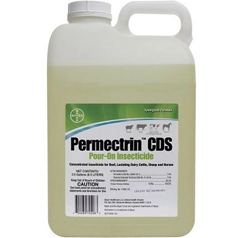 Permectrin CDS Pour-On Insecticide 2.5 gal