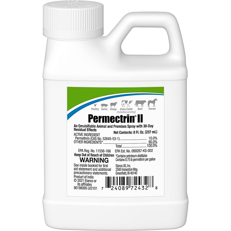 Permectrin II Insecticide Concentrate 8 oz